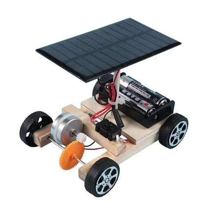 🌞🚗 Solar Powered Motorized Car