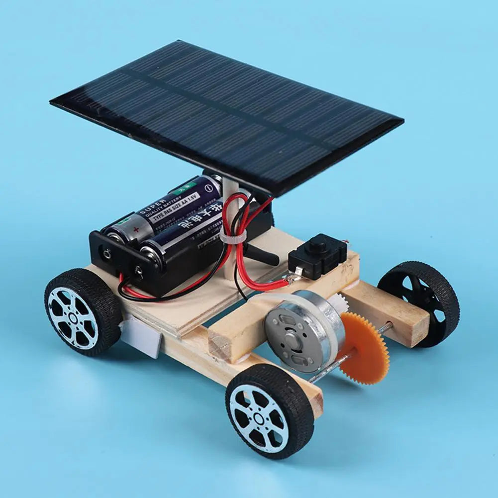 🌞🚗 Solar Powered Motorized Car