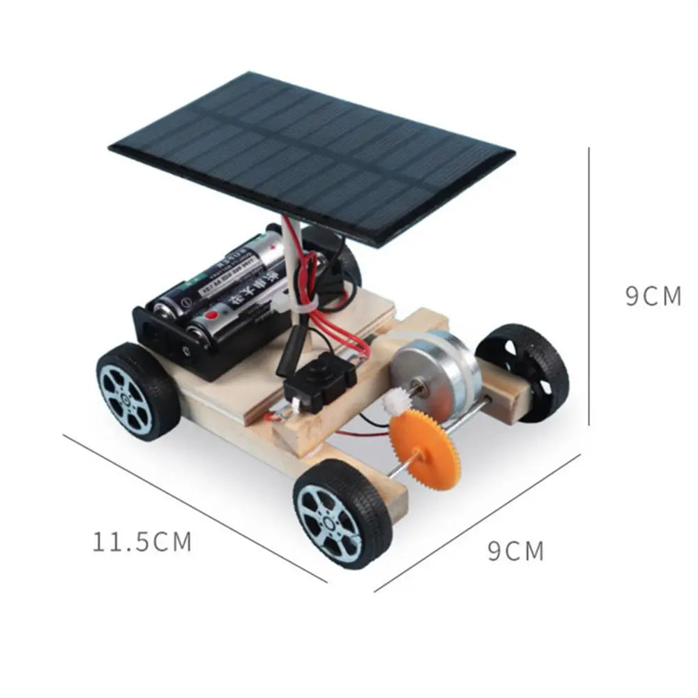 🌞🚗 Solar Powered Motorized Car