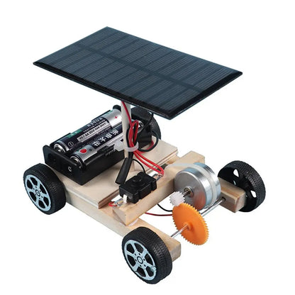 🌞🚗 Solar Powered Motorized Car