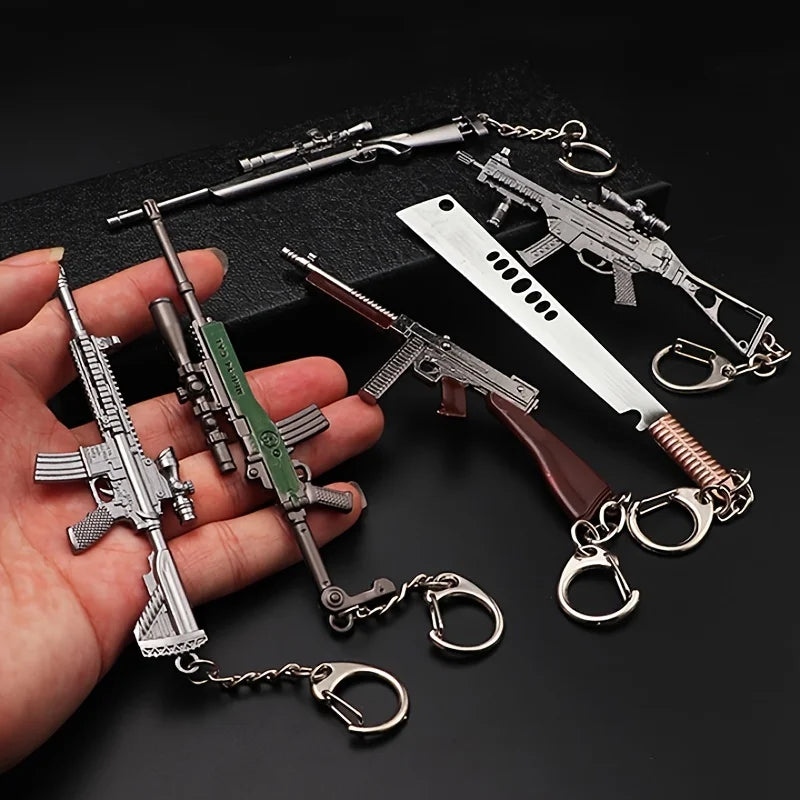 1pc Toy Gun Keychain