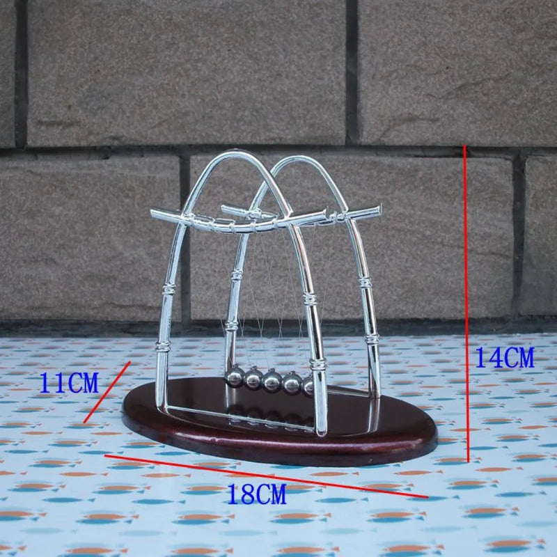 Desktop Newton's Cradle.  Add a sophisticated flare to your workspace!