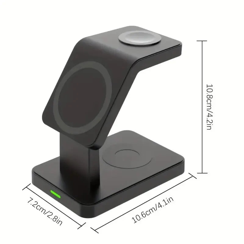 🔌📱🔋 3 n 1- Pro Fast Charging Station: Streamlined Charging for Apple Devices