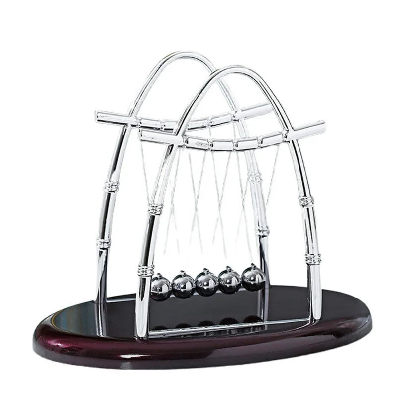 Desktop Newton's Cradle.  Add a sophisticated flare to your workspace!