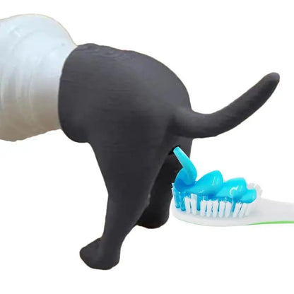 Pooping Dog Booty Toothpaste Dispenser