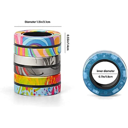 🌀 Magnetic Rings Fidget Trio