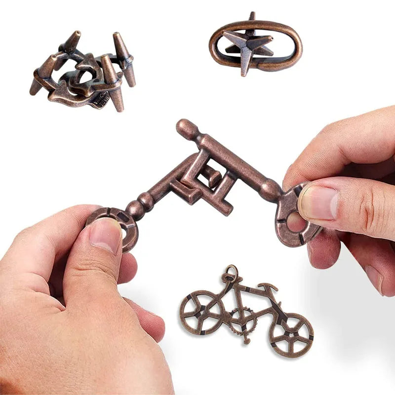 3D Metal Puzzle For Adults Kids